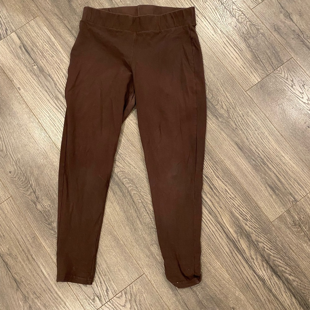 Torrid brown leggings size 1